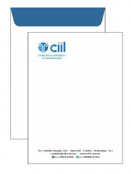 ENVELOPE SACO 18x24 cm Papel Off-Set 90g Formato 18x24 cm - Impressão 4/4 (FECHADO)  Corte vinco/cola 